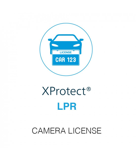 Milestone XProtect LPR Camera License