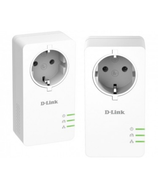 D-LINK DHP-P601AV PowerLine AV2 1000 Passthrough mrežni starter kit 