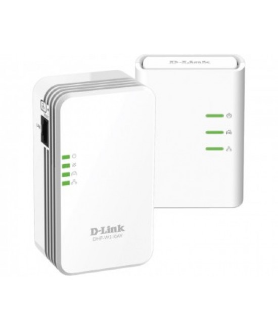 D-LINK DHP-W311AV PowerLine AV 500 Wireless N Mini starter Kit 